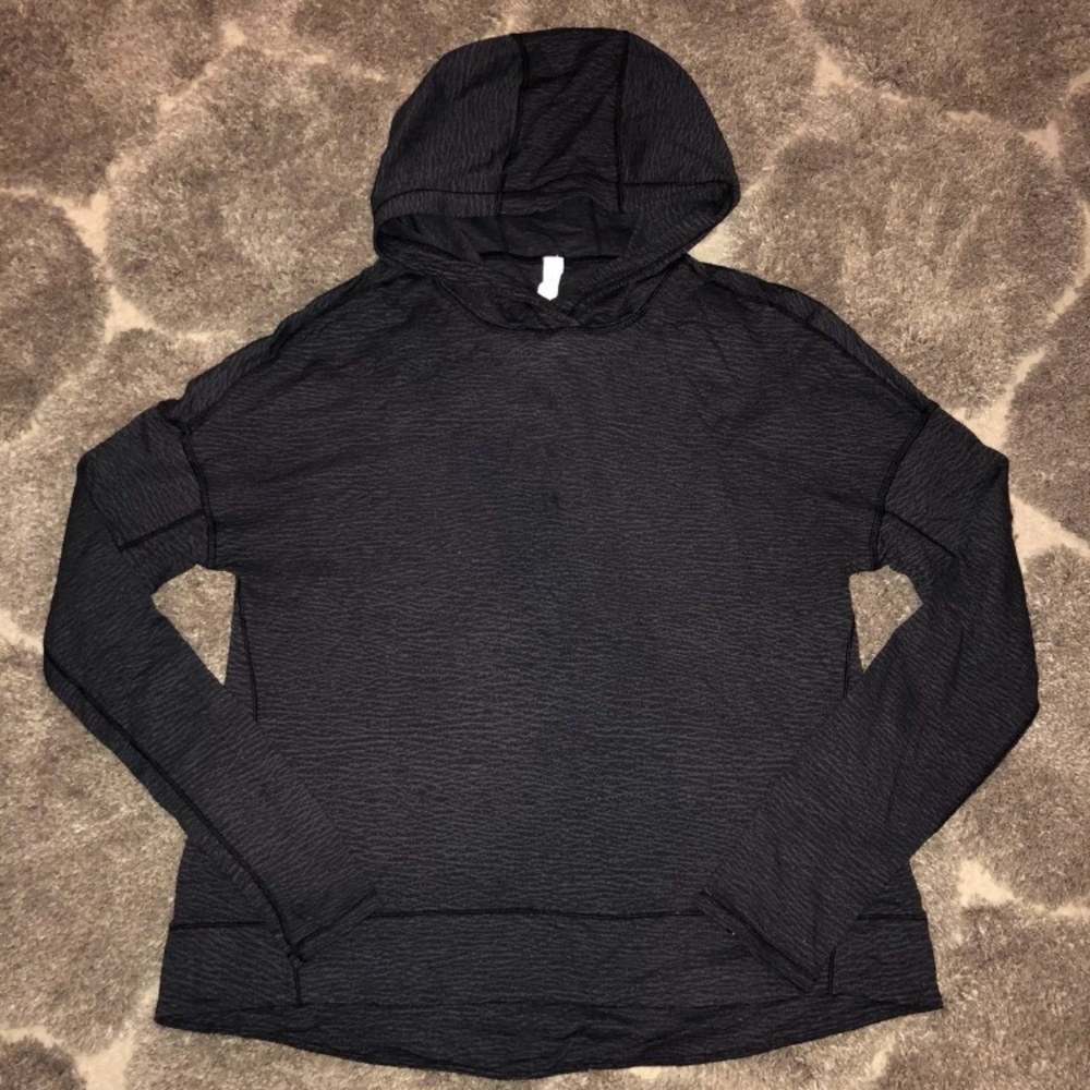Black Lululemon pullover hoodie